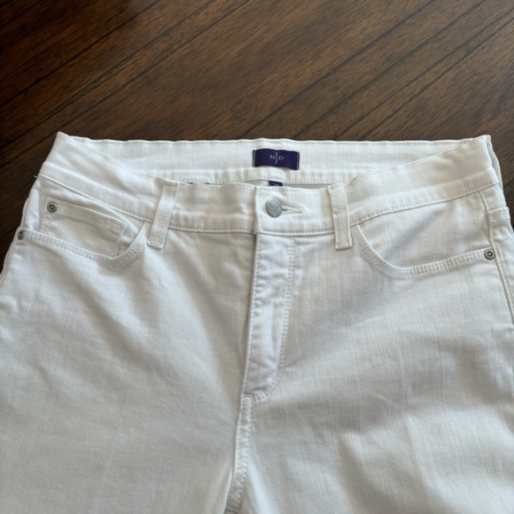 NYDJ Not Your Daughter's Jeans white lift tuck technology jeans size 10 - Picture 3 of 15